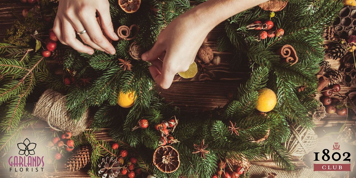 Festive Wreath Making Workshop with Garlands, Edinburgh