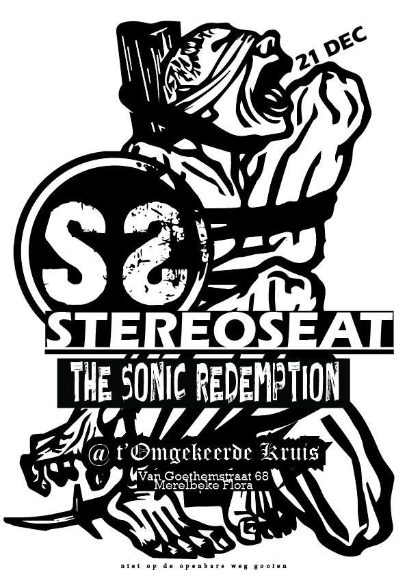 STEREOSEAT X THE SONIC REDEMPTION @'t omgekeerde kruis 