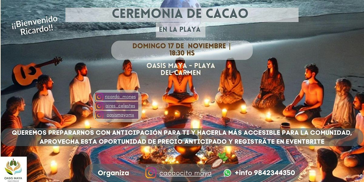 FULL MOON BEACH CACAO CEREMONY