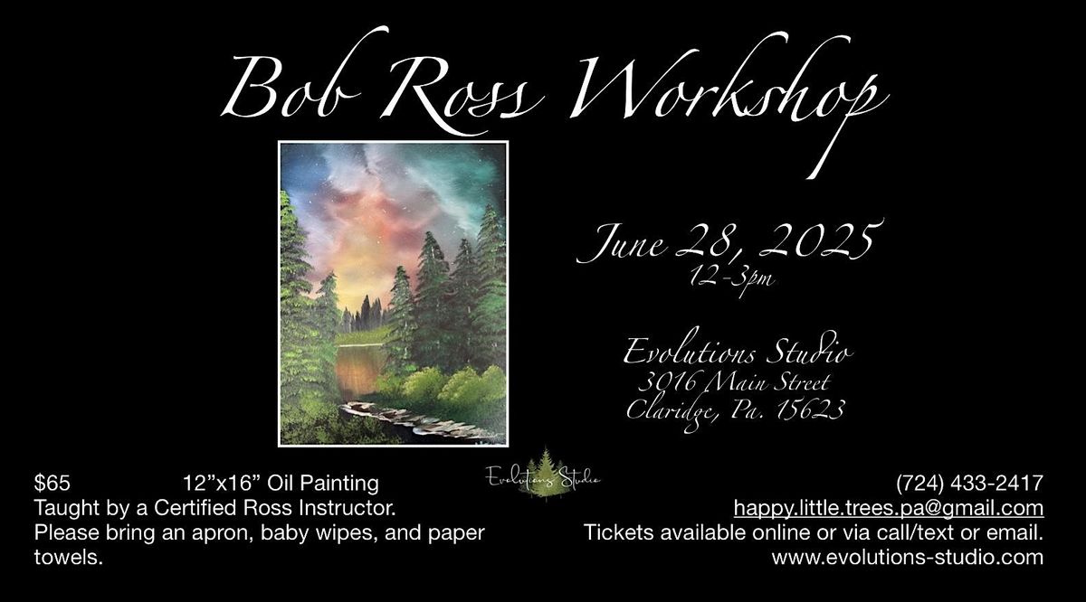 Galaxy Grandeur - June 28, 2025 - Bob Ross Workshop