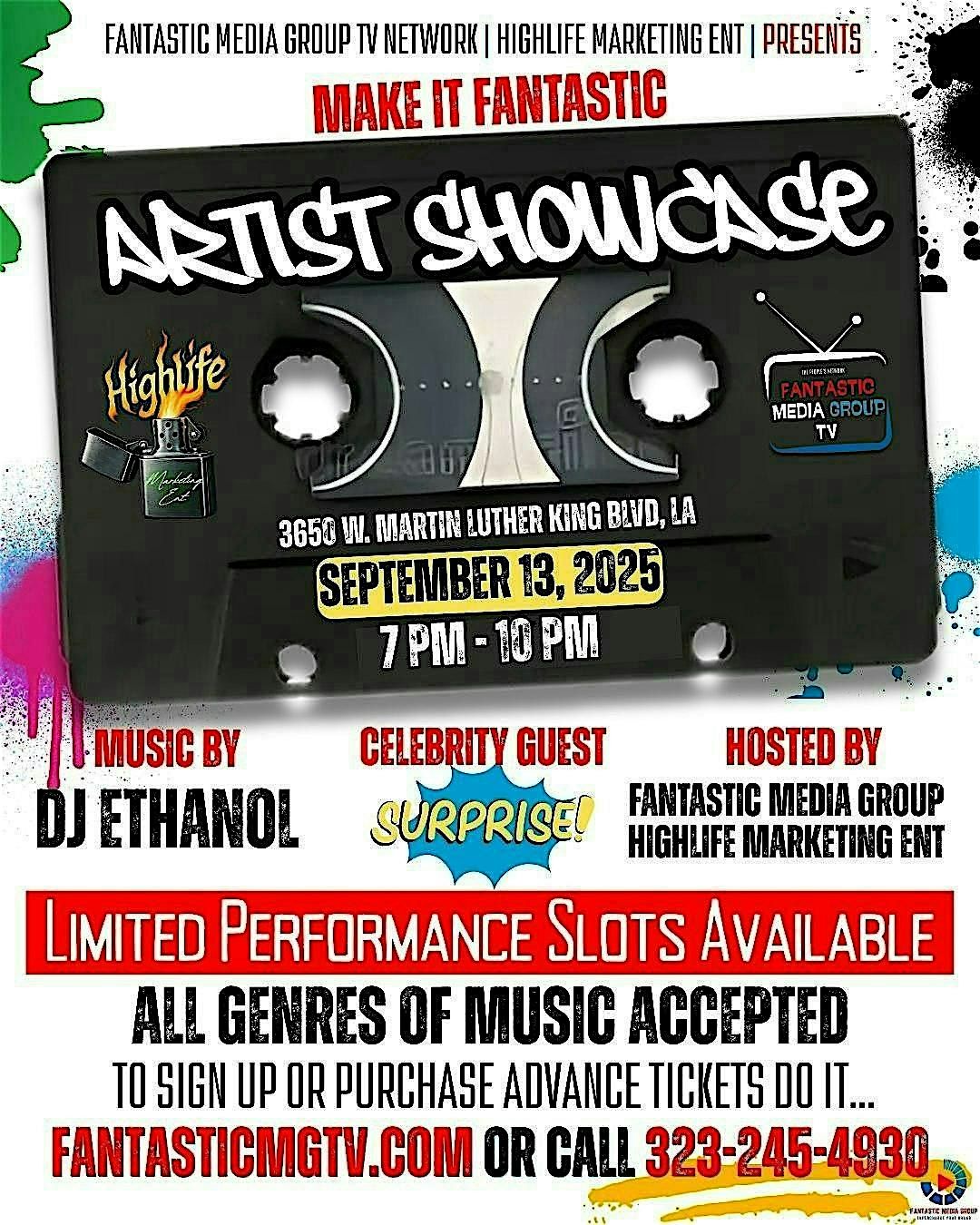 FANTASTIC MUSIC SHOWCASE