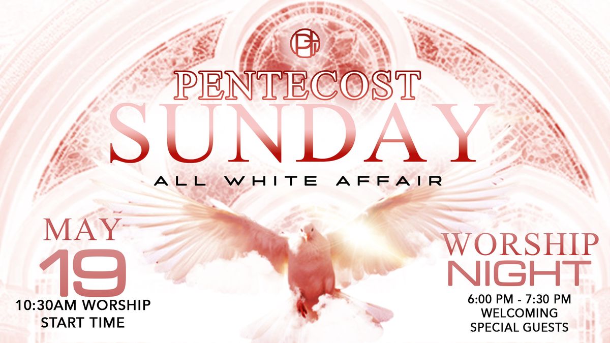 Pentecost Sunday: An All White Affair
