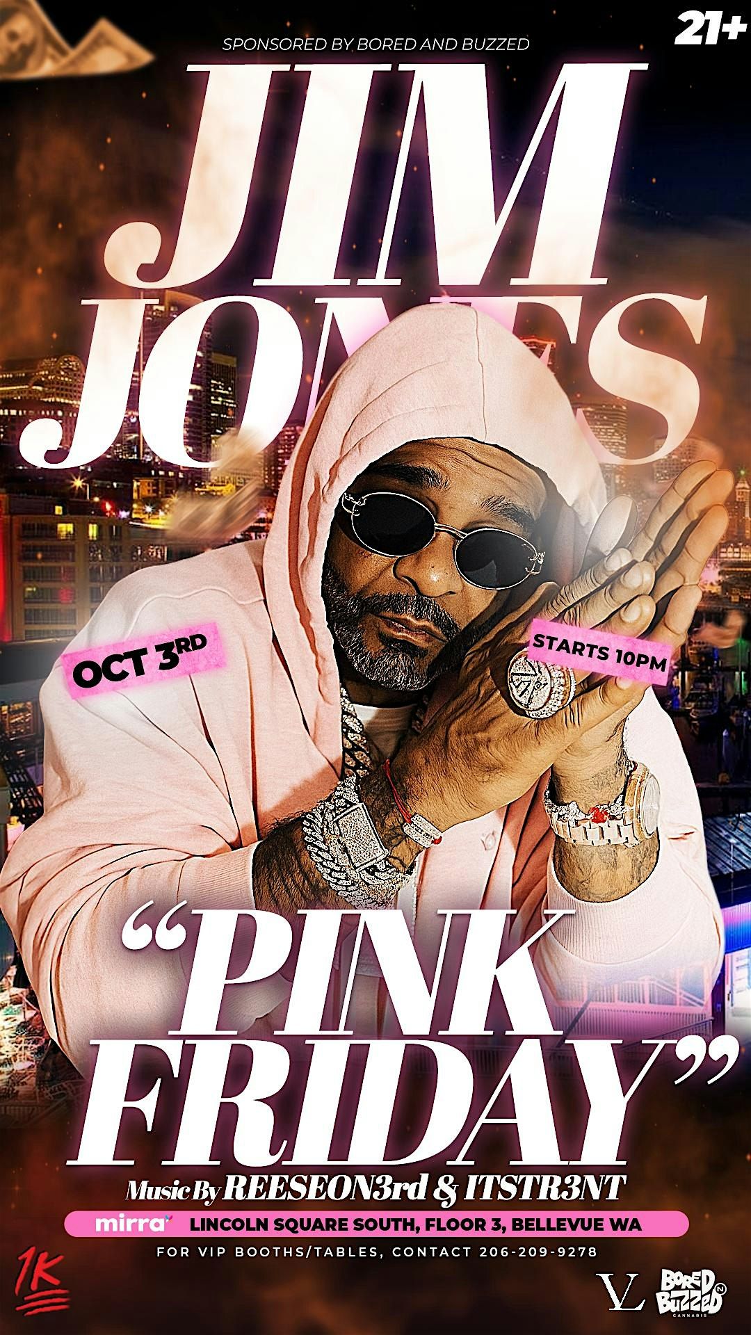 PINK FRIDAY w\/ Special Guest JIM JONES Live!