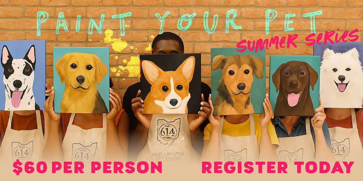 Paint Your Pet with Studio614! (Graceland)