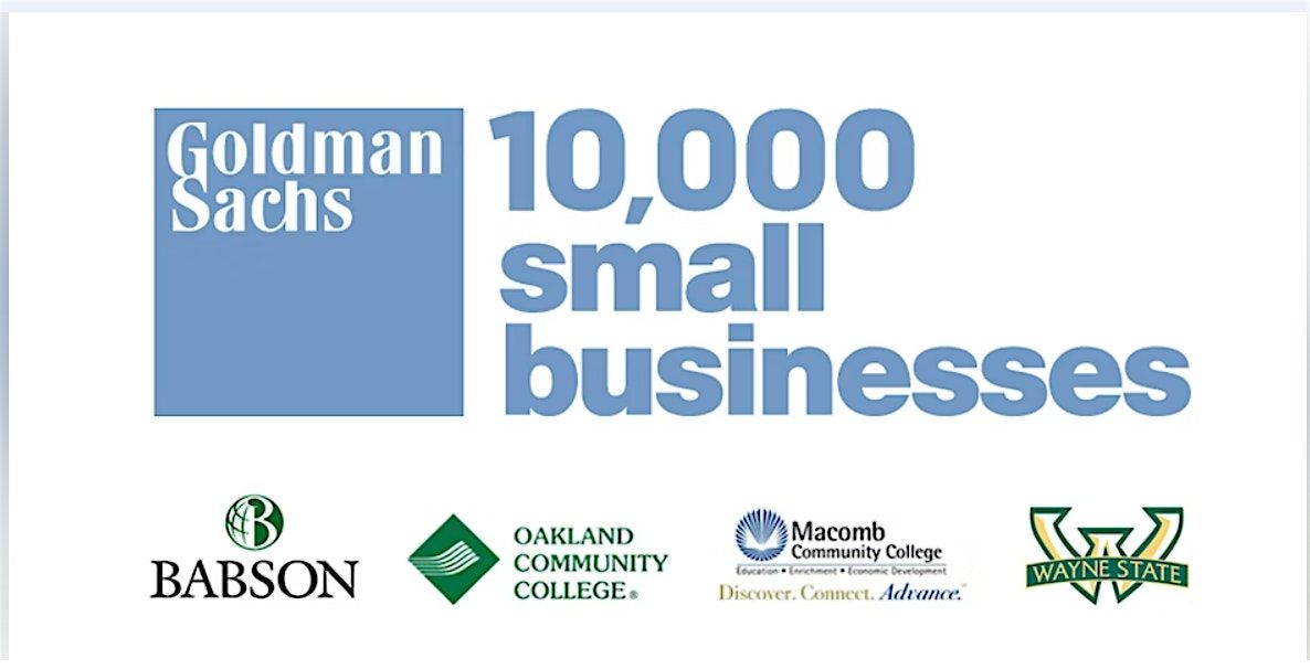 Goldman Sachs 10,000 Small Businesses Lunch and Learn