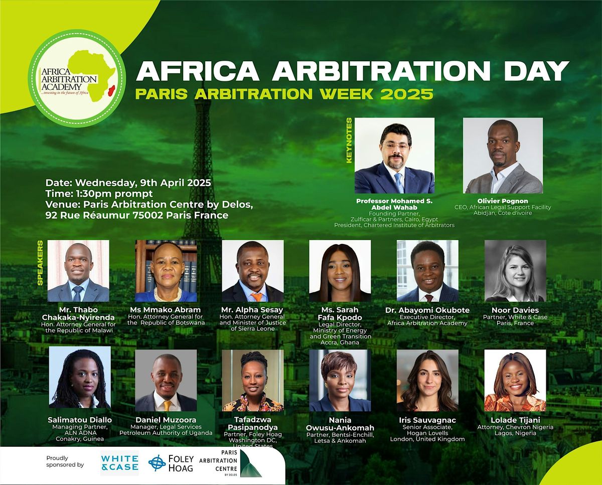 Africa Arbitration Day - Paris Arbitration Week 2025