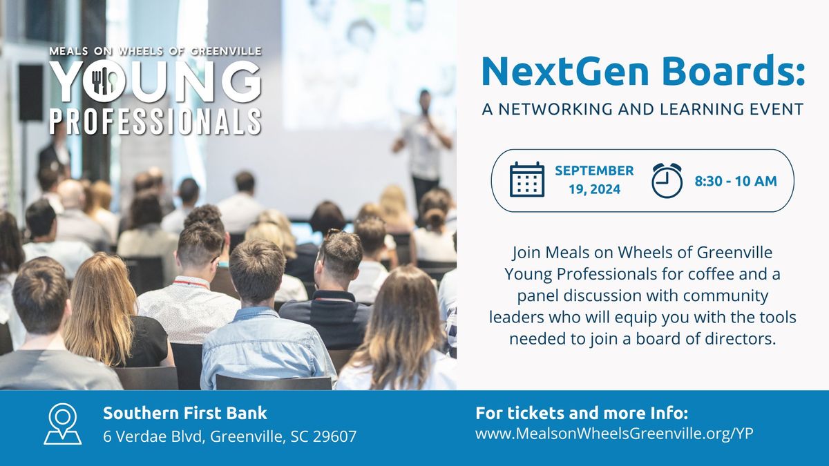 NextGen Boards: A Networking and Learning Event