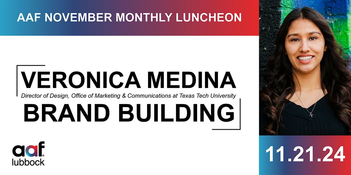 November AAF Luncheon with Veronica Medina