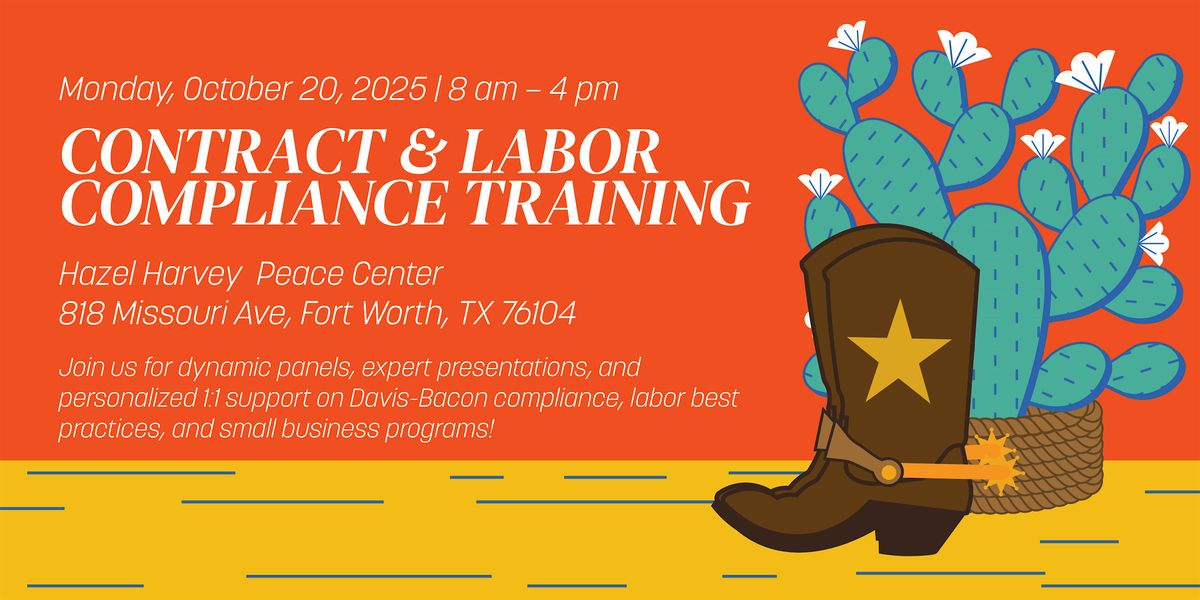 Fort Worth Contract & Labor Compliance Training 2025