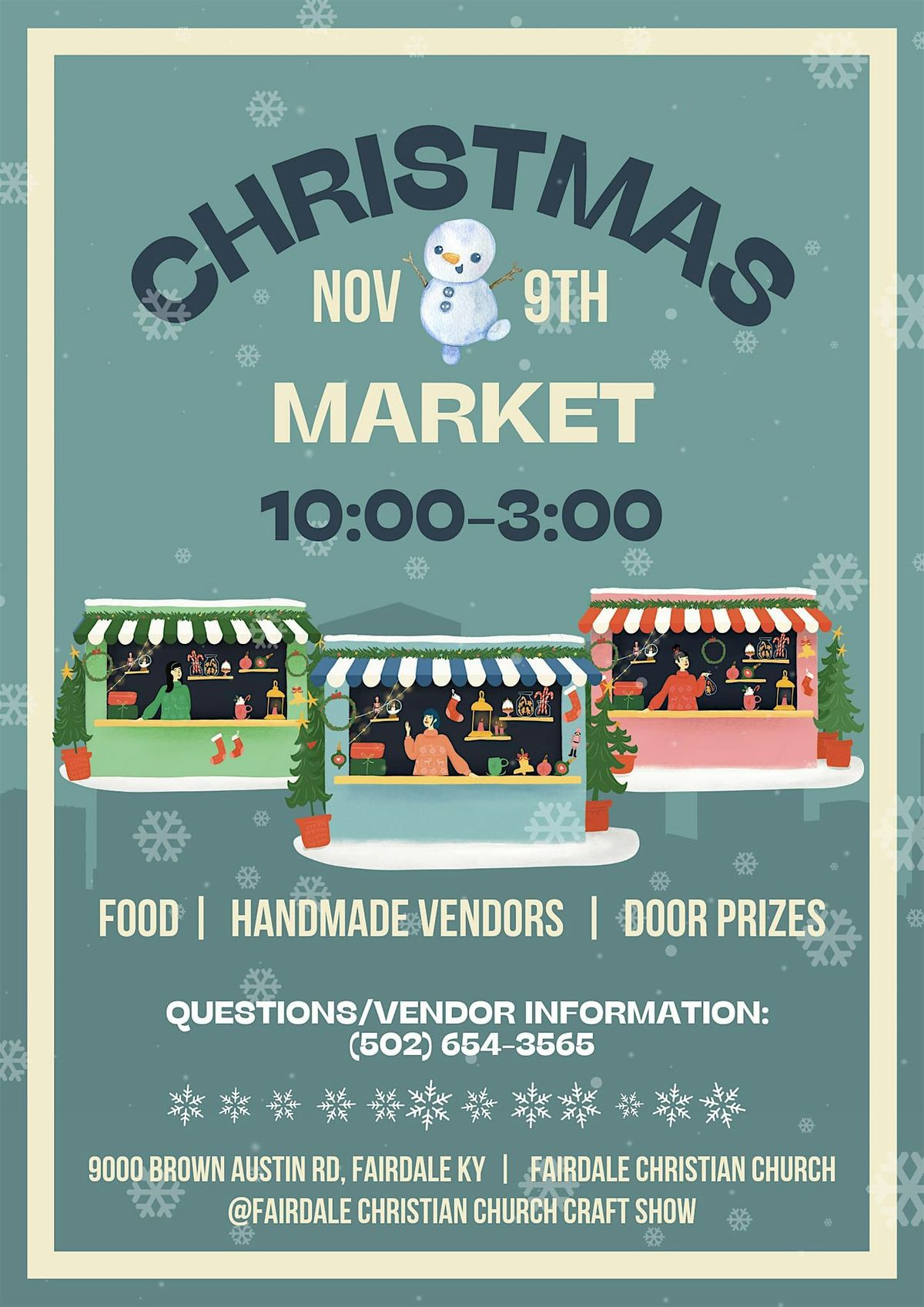 Fairdale Christian Church Christmas Market