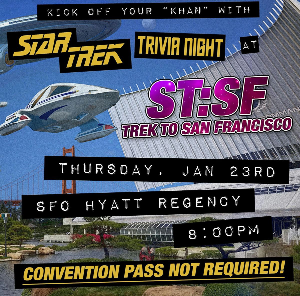 STAR TREK Trivia @ SFO Hilton