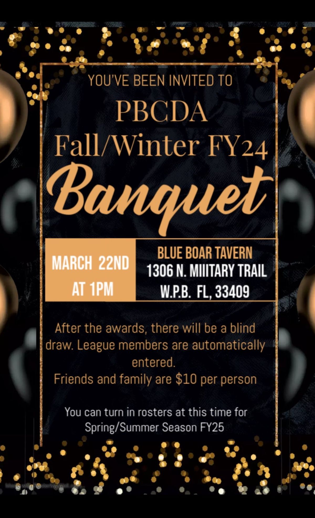 PBCDA Fall\/Winter Banquet 