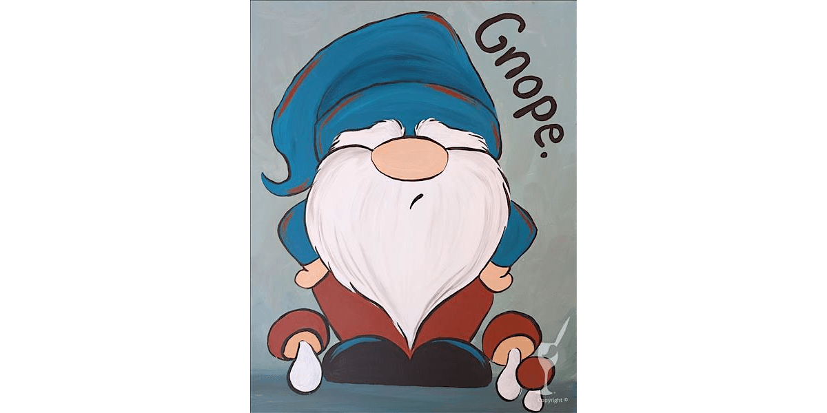 Sassy Gnome - Paint and Sip in Houston | Classpop!\u2122