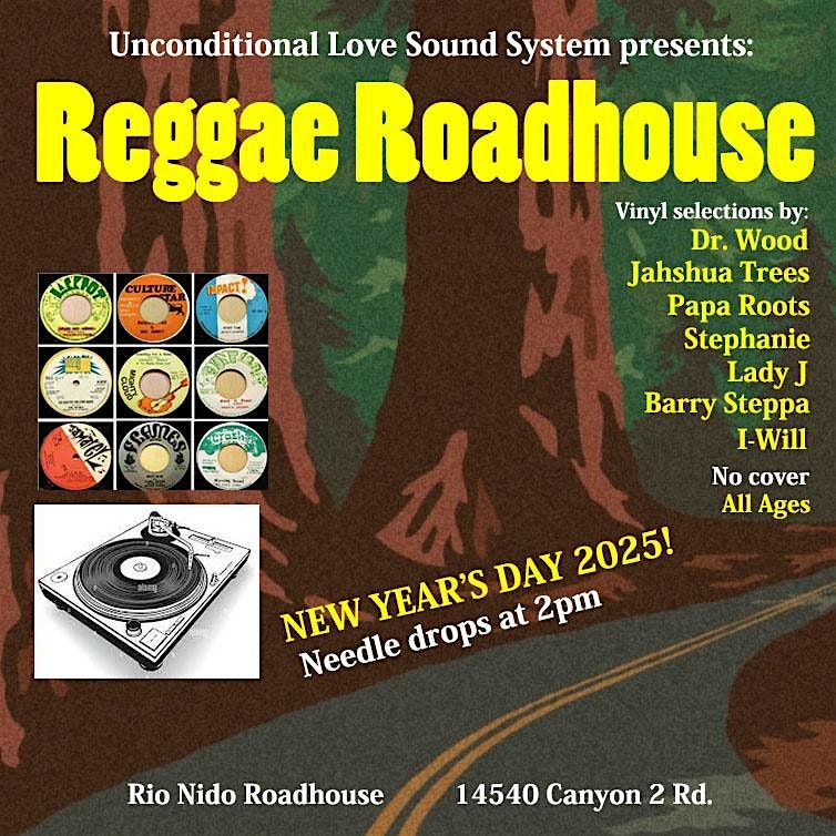 Reggae Roadhouse \u2014 New Year's Day Session!