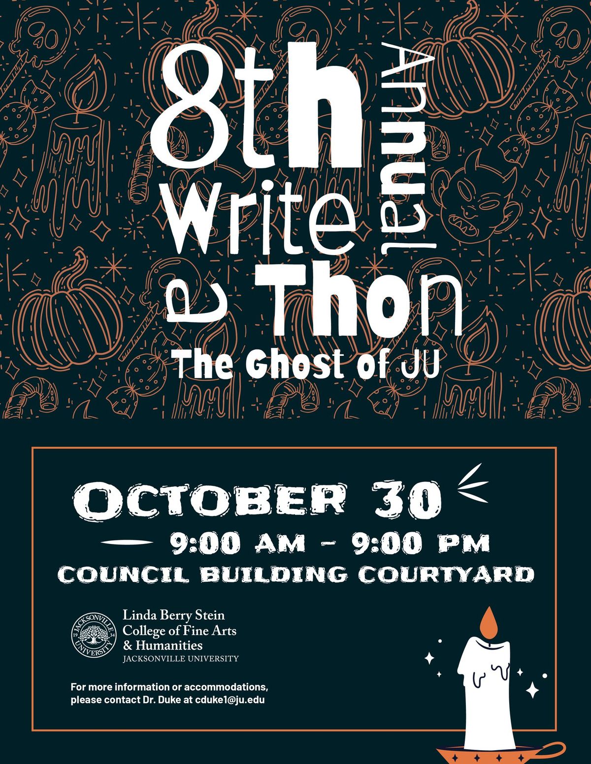 8th Annual Ghost of JU Write-a-Thon