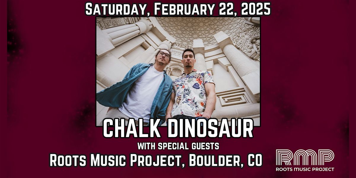 Chalk Dinosaur with special guest (To be Announced)