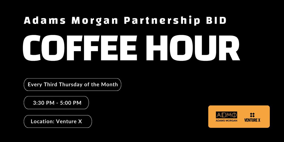 Coffee Hour with the Adams Morgan Partnership BID