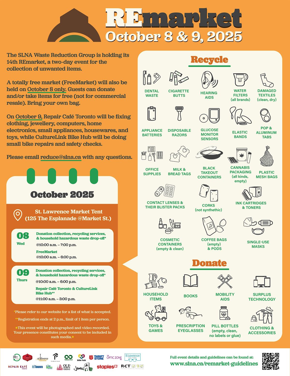 REmarket 14 - Day 1\/2 (Donation Collection, FreeMarket, Recycling)