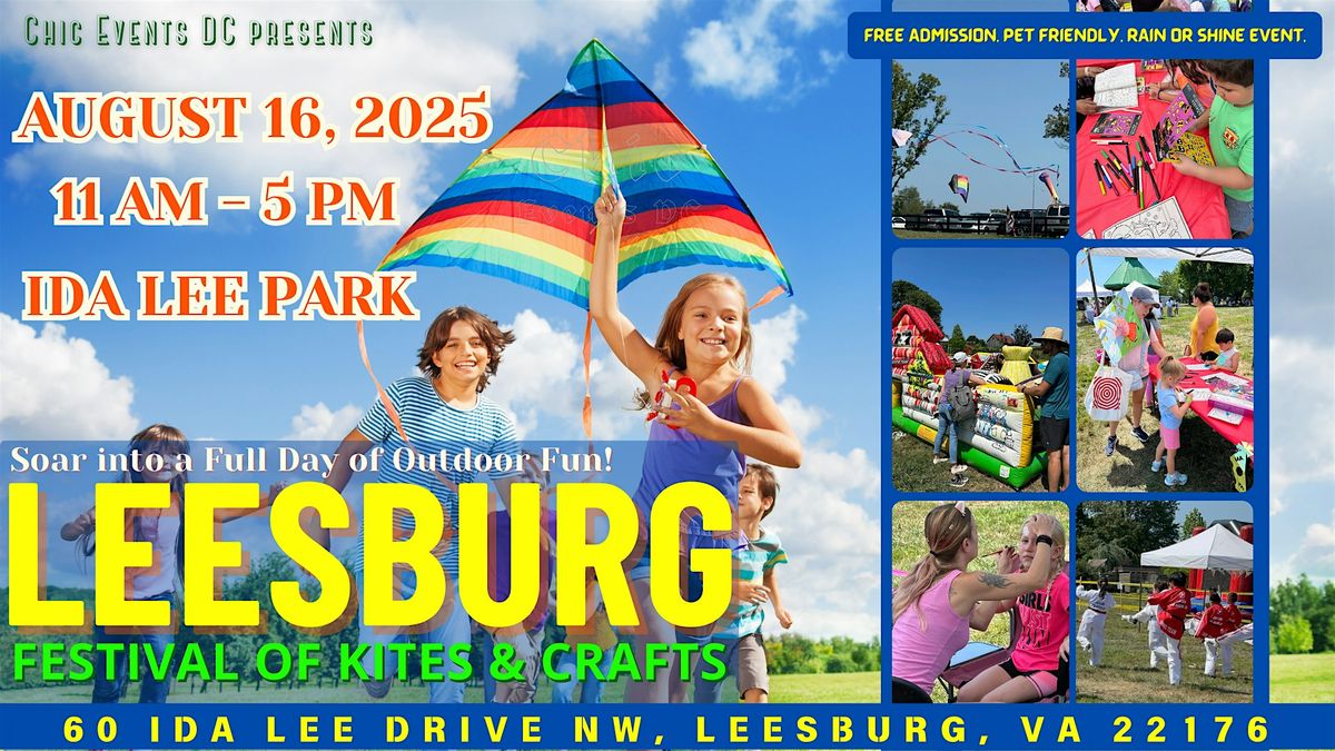 Leesburg Festival of Crafts & Kites @ Ida Lee Park