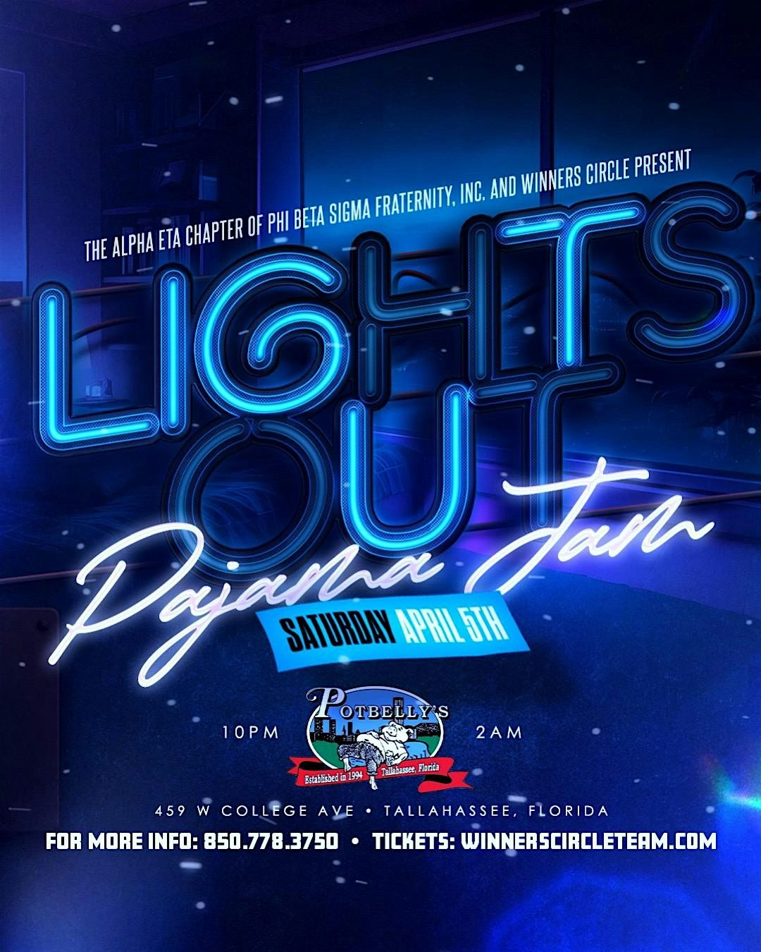 LIGHTS OUT:  PAJAMA JAM