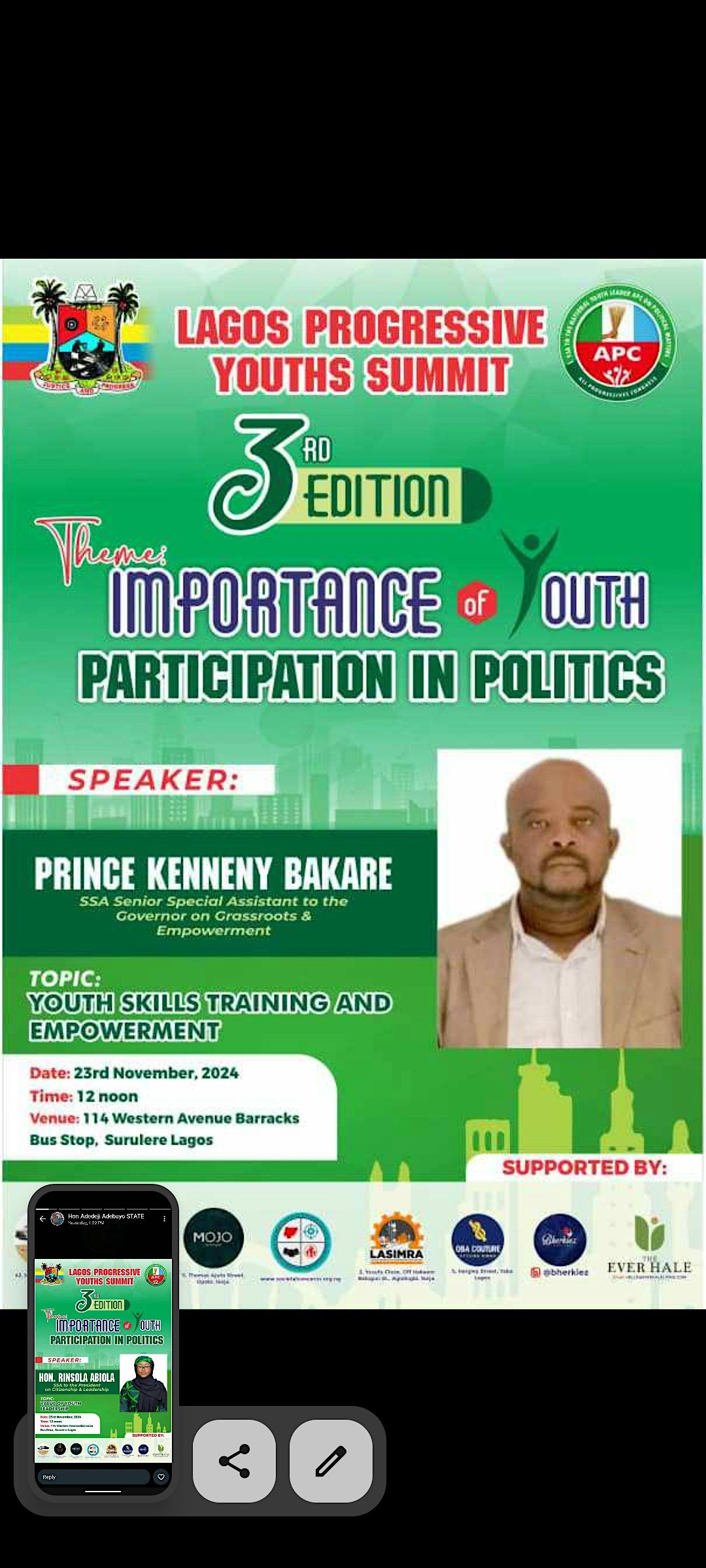 Lagos progressive youth summit 3.0