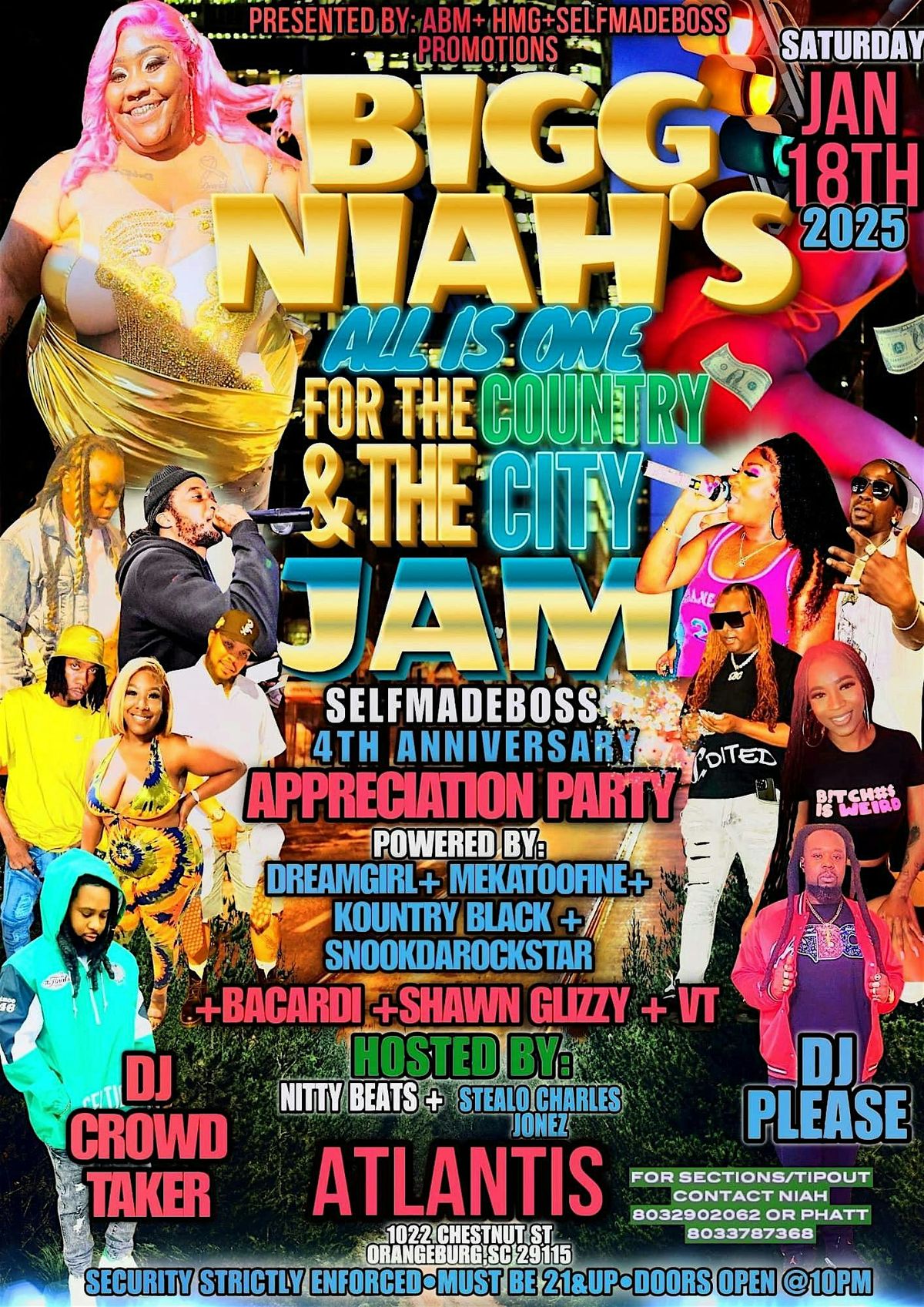 BIG NIAHHS ALL IS ONE FOR THE COUNTRY AND CITY JAM