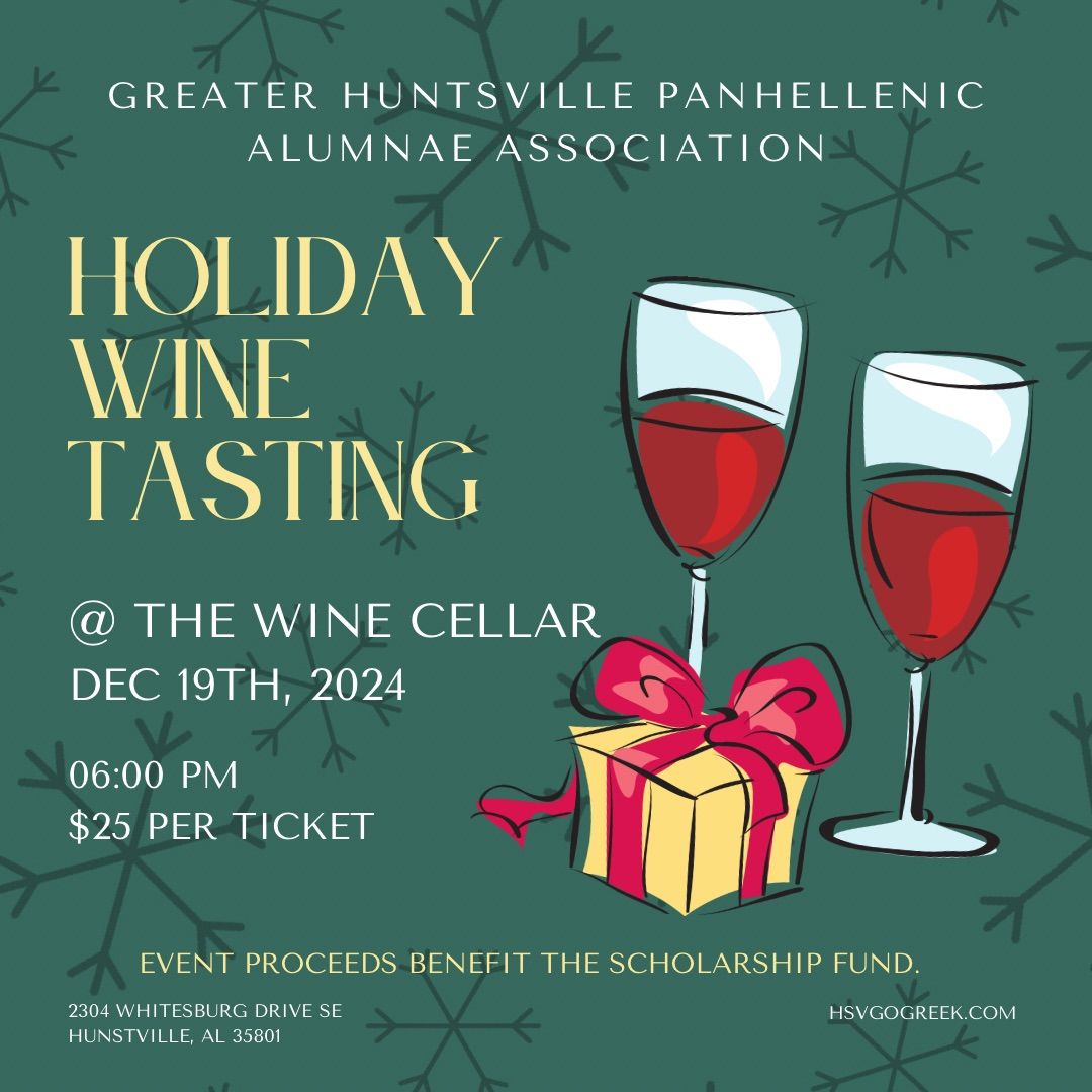 Holiday Wine Tasting