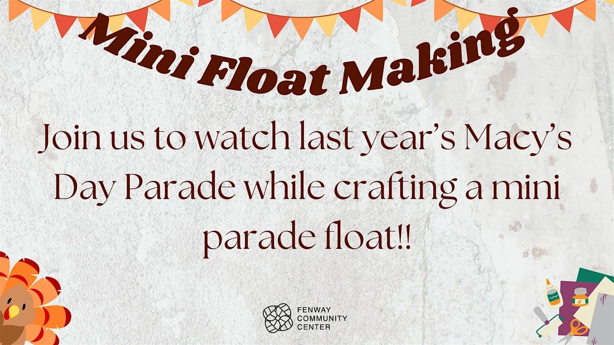 Mini Float Making Craft