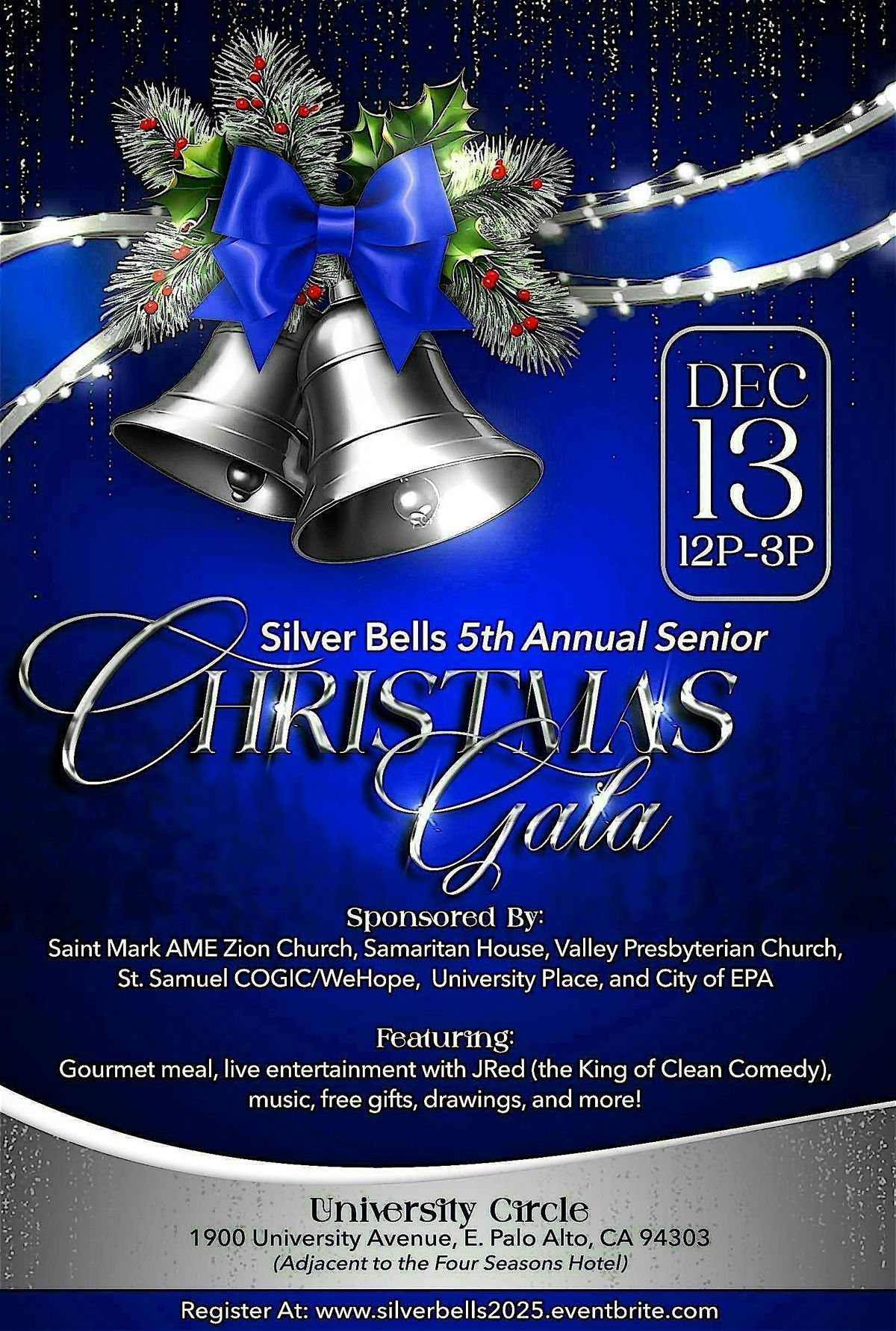 Silver Bells Fifth Annual Christmas Gala for Seniors
