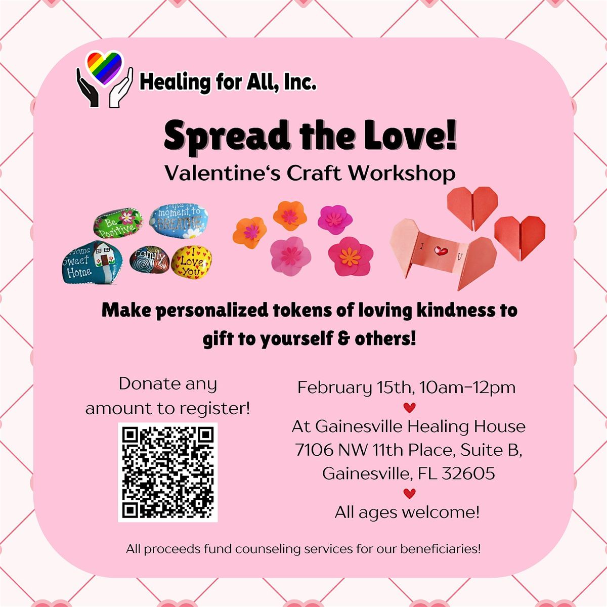 Spread the Love! Valentine's Craft Workshop