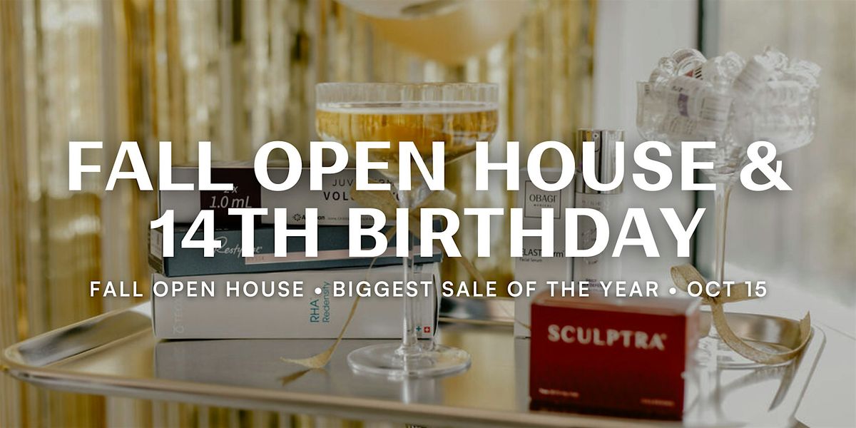 Fall Open House + 14th Birthday Celebration
