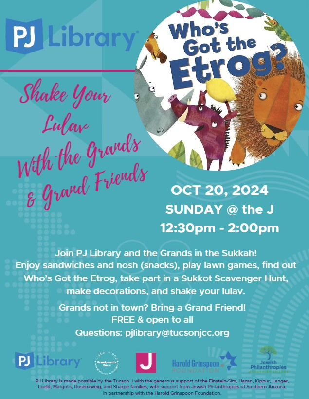 Shake Your Lulav With the Grands & Grand Friends