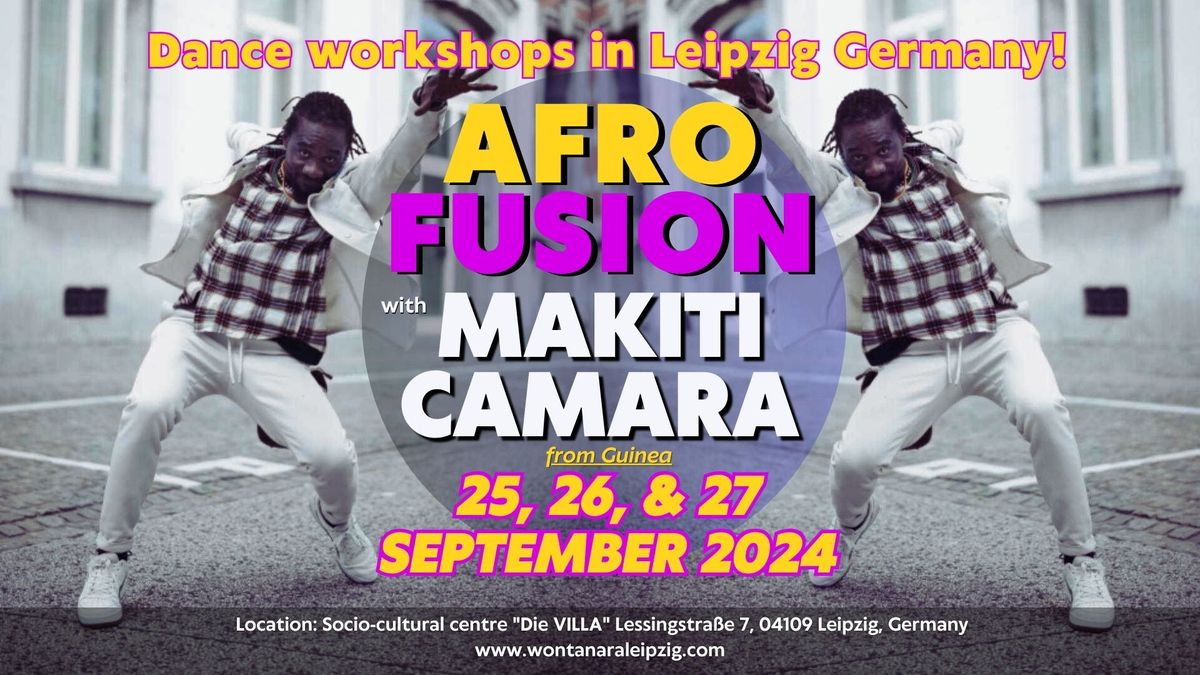 Afro-Fusion mit Makiti Camara in Leipzig Germany!