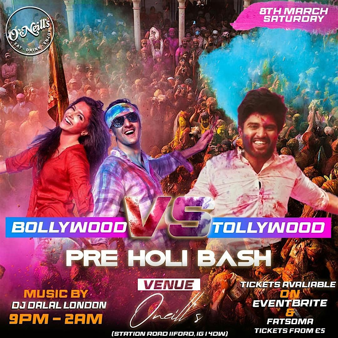 Bollywood Vs Tollywood Party - Pre Holi Bash