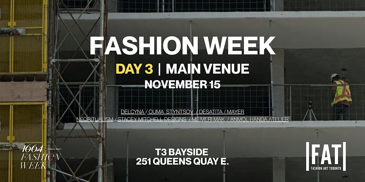 FASHION WEEK TORONTO - NOV 15