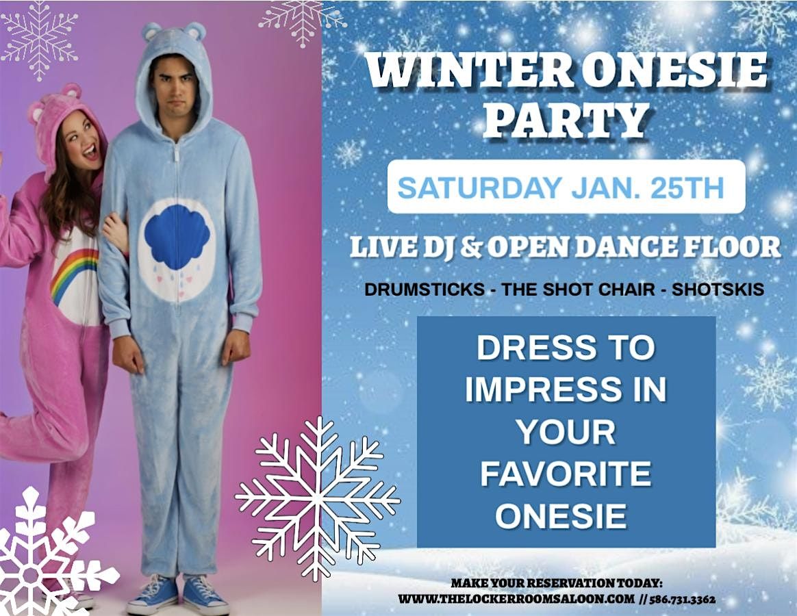 WINTER ONESIE PARTY