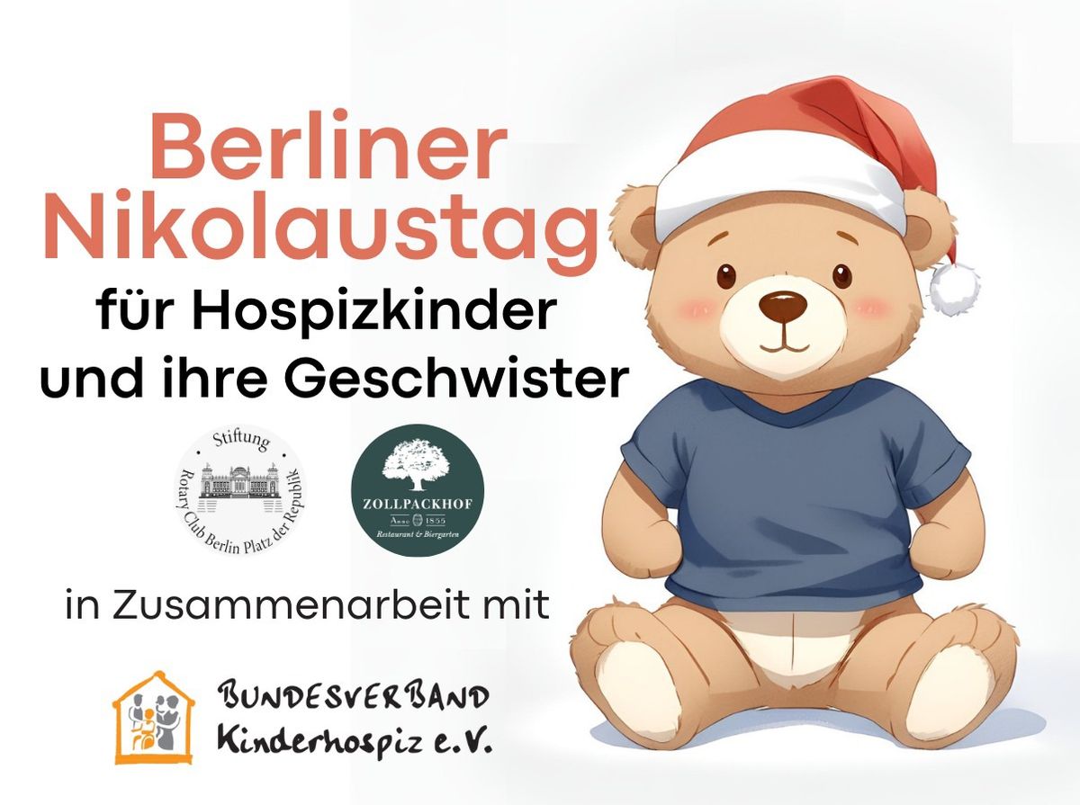 Berliner Nikolaustag f\u00fcr Hospizkinder und ihre Geschwister