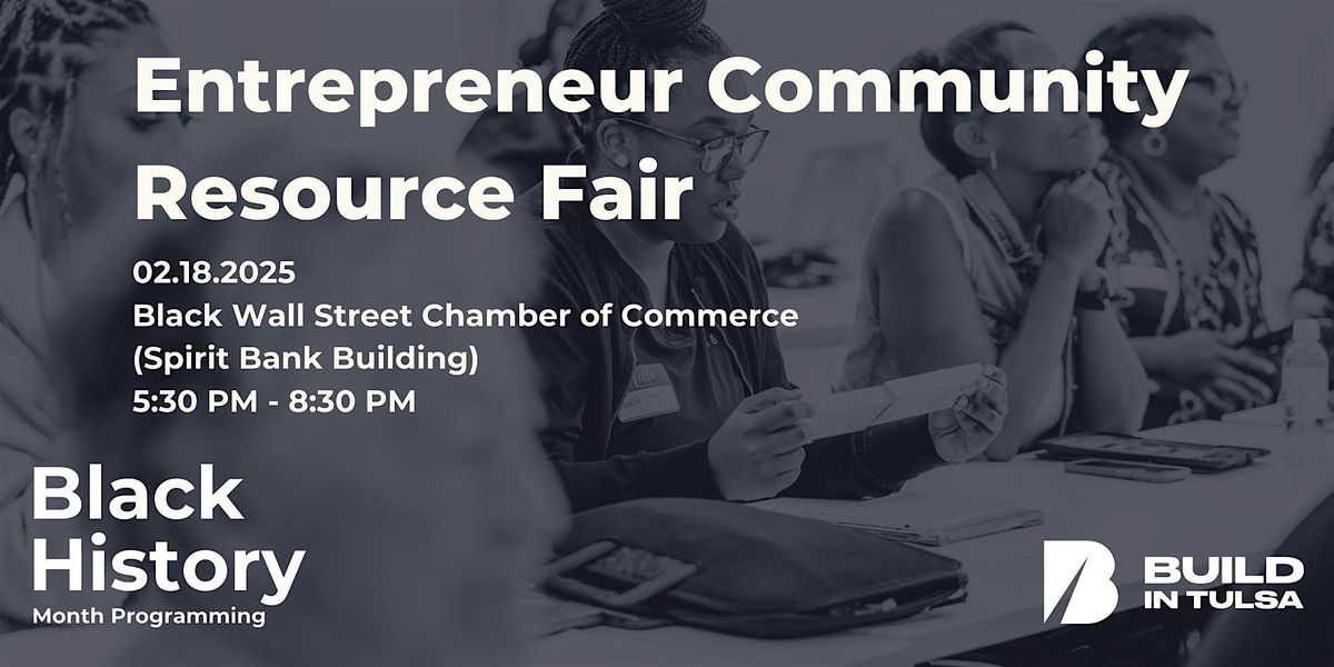 Entrepreneur Community Resource Fair