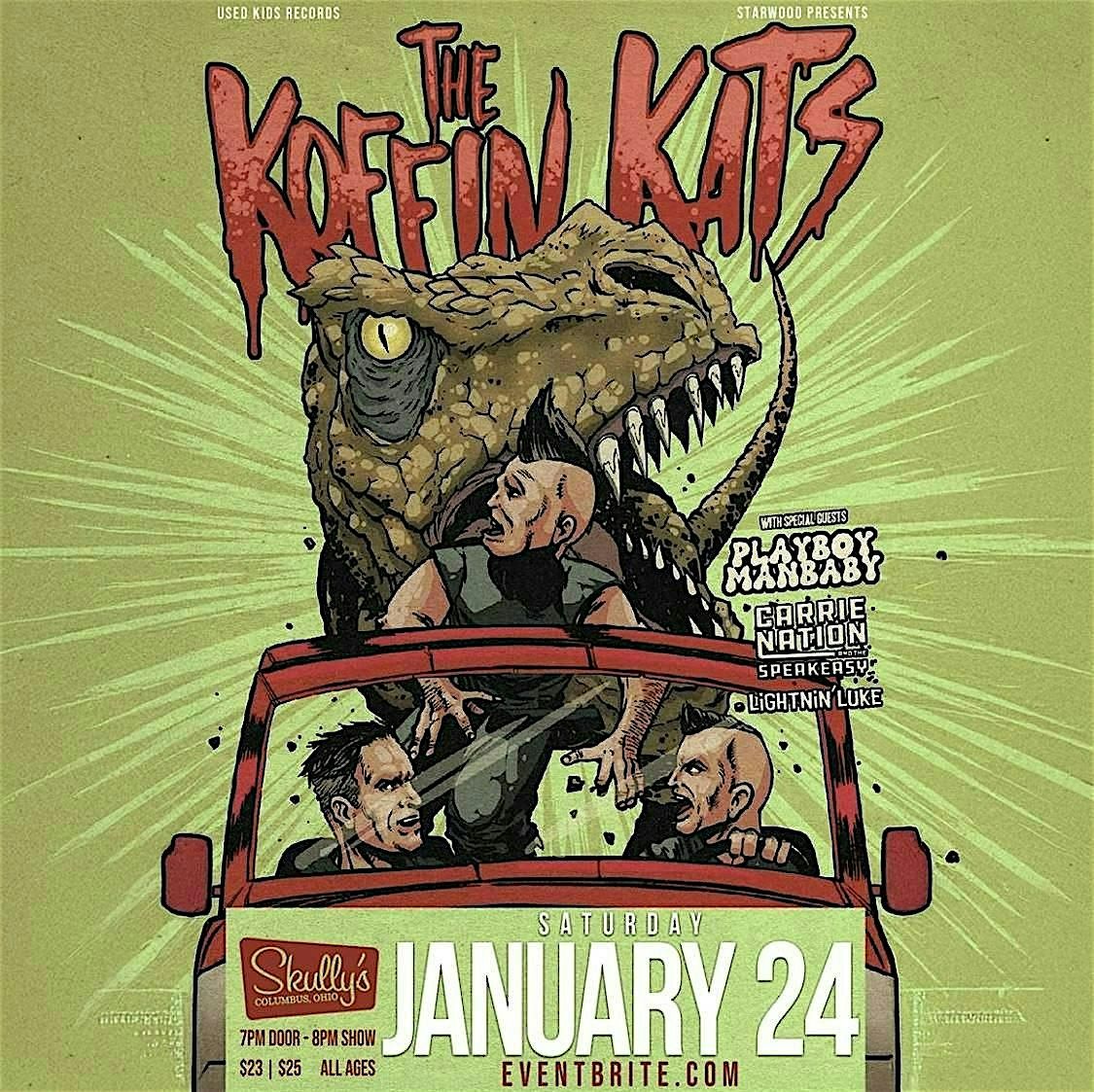 KOFFIN KATS with Playboy Manbaby at Skully\u2019s