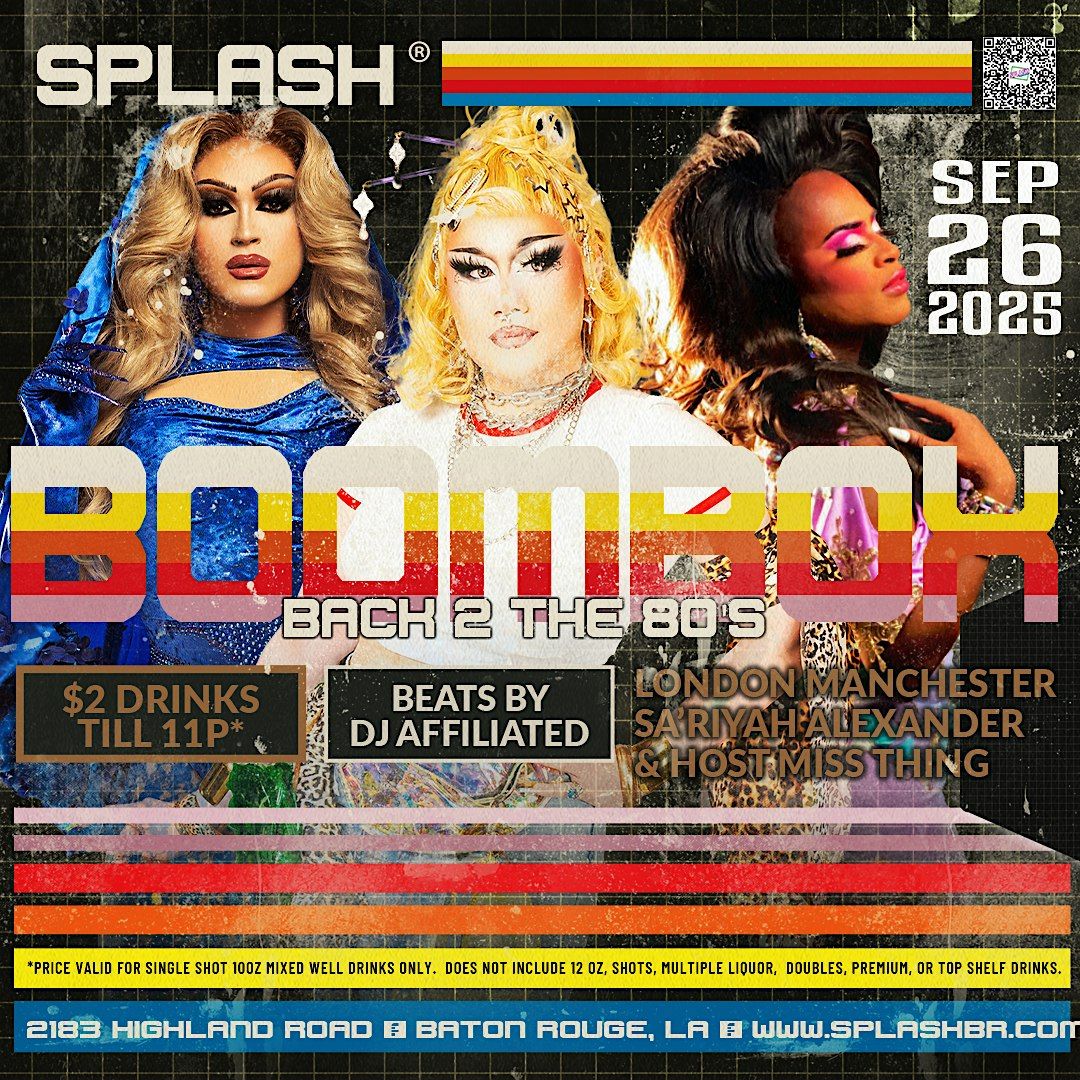 Boombox: 80's Night - Fab Friday
