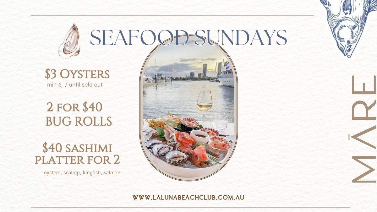 Seafood Sundays at M\u0100RE 