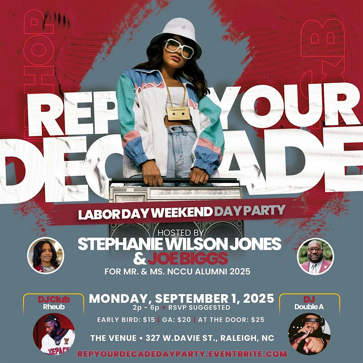 Rep Your Decade Labor DAY Party