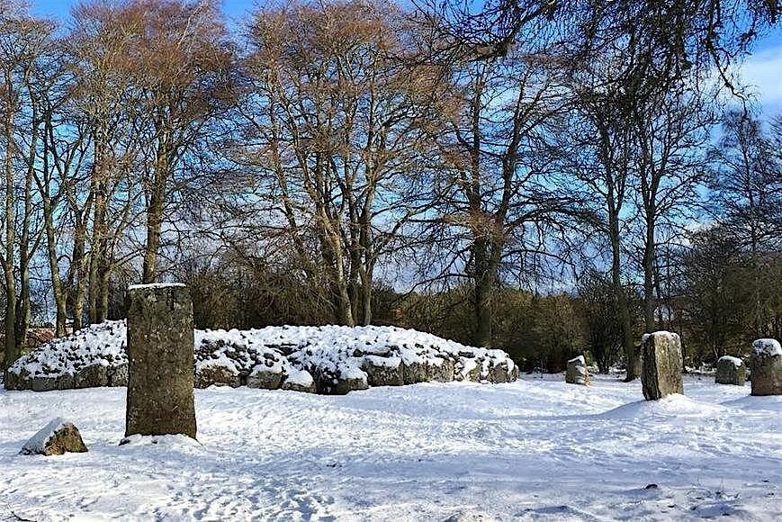 Christmas at Clava Cairns
