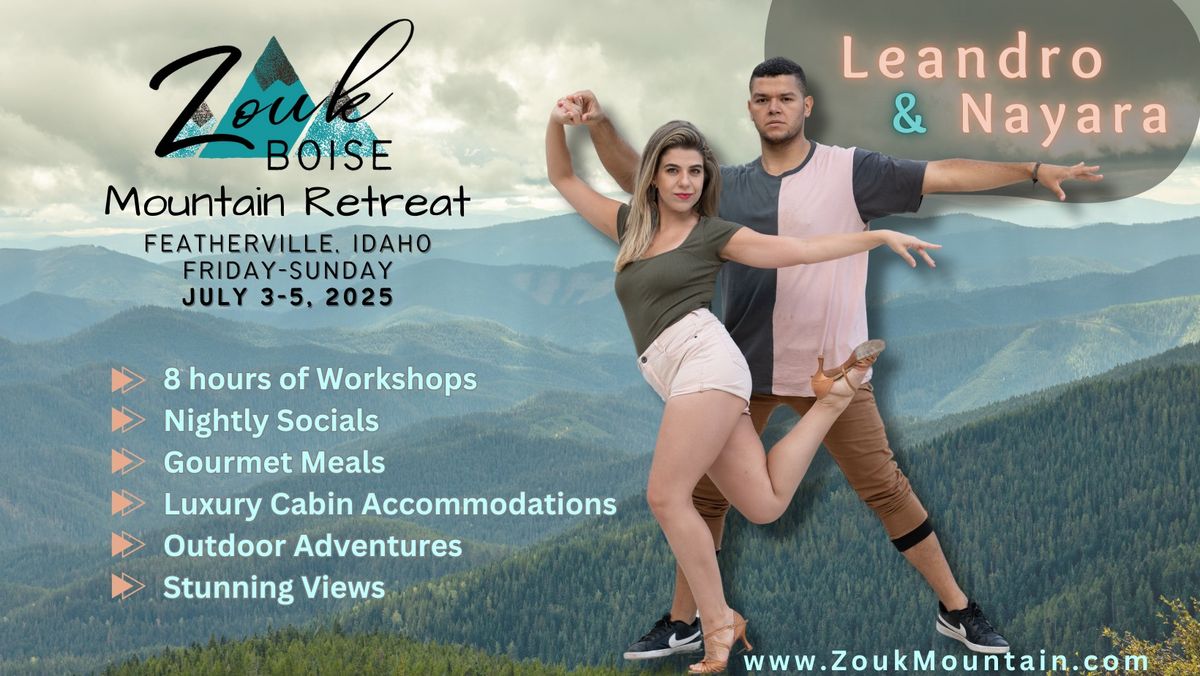 Zouk Mountain Retreat 2025 hosted by Zouk Boise