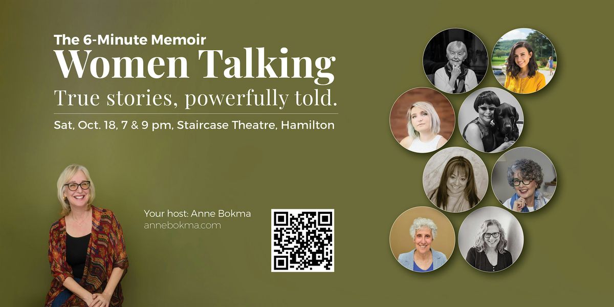 The 6-Minute Memoir: Women Talking (In-person)