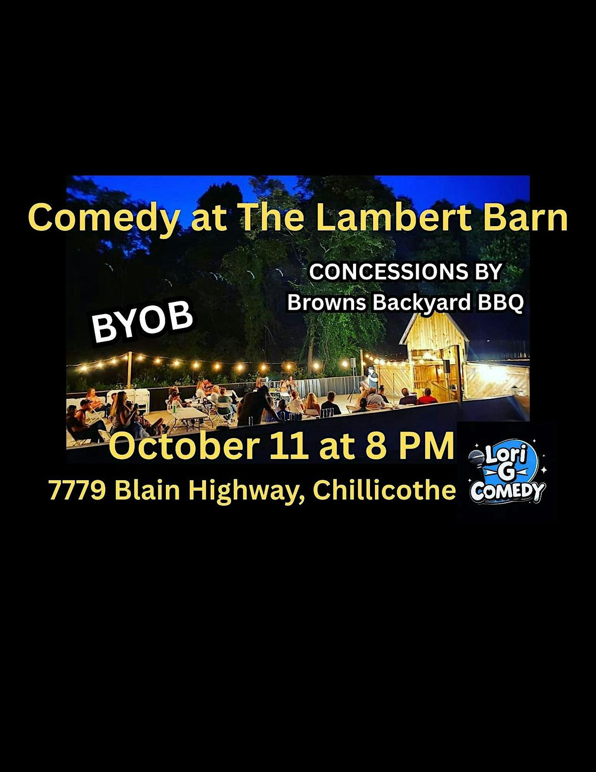 Comedy at The Lambert Barn
