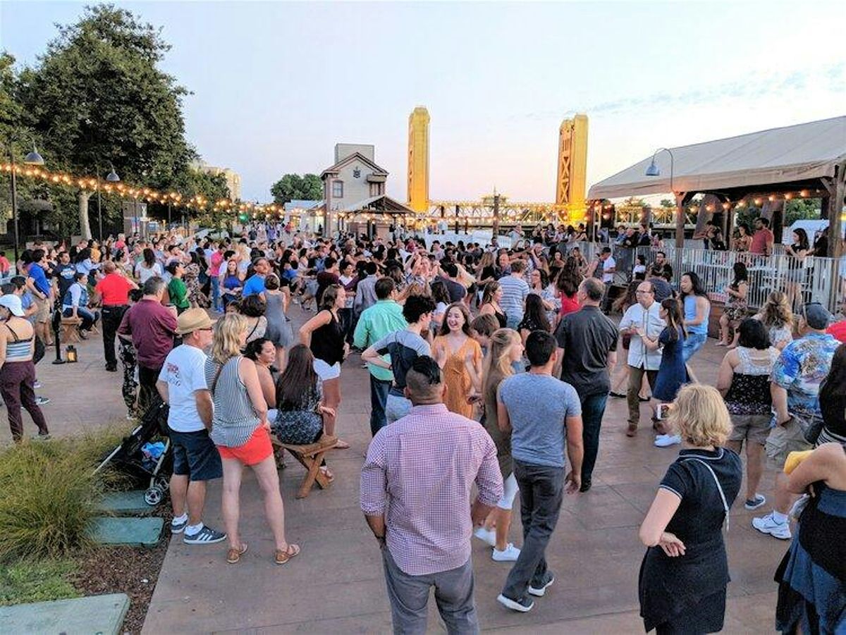 Dance On The Edge Finale in Old Sacramento