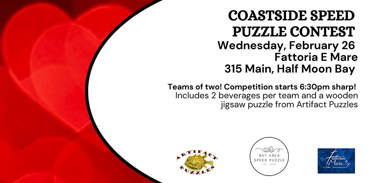 Coastside February Partner's Speed Puzzle Contest