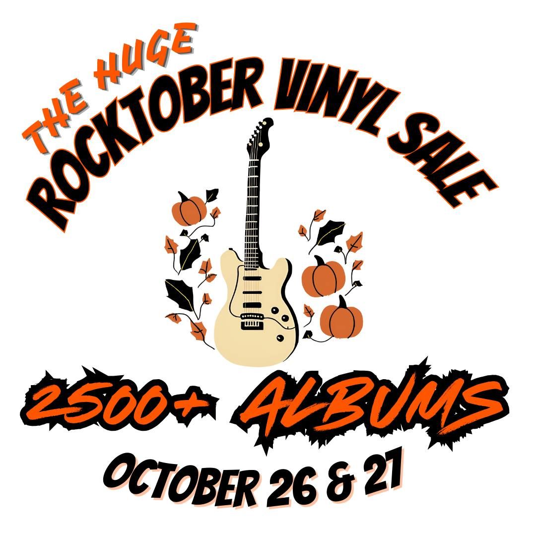 Rocktober Vinyl Sale - 2500+ Vintage Rock Records!