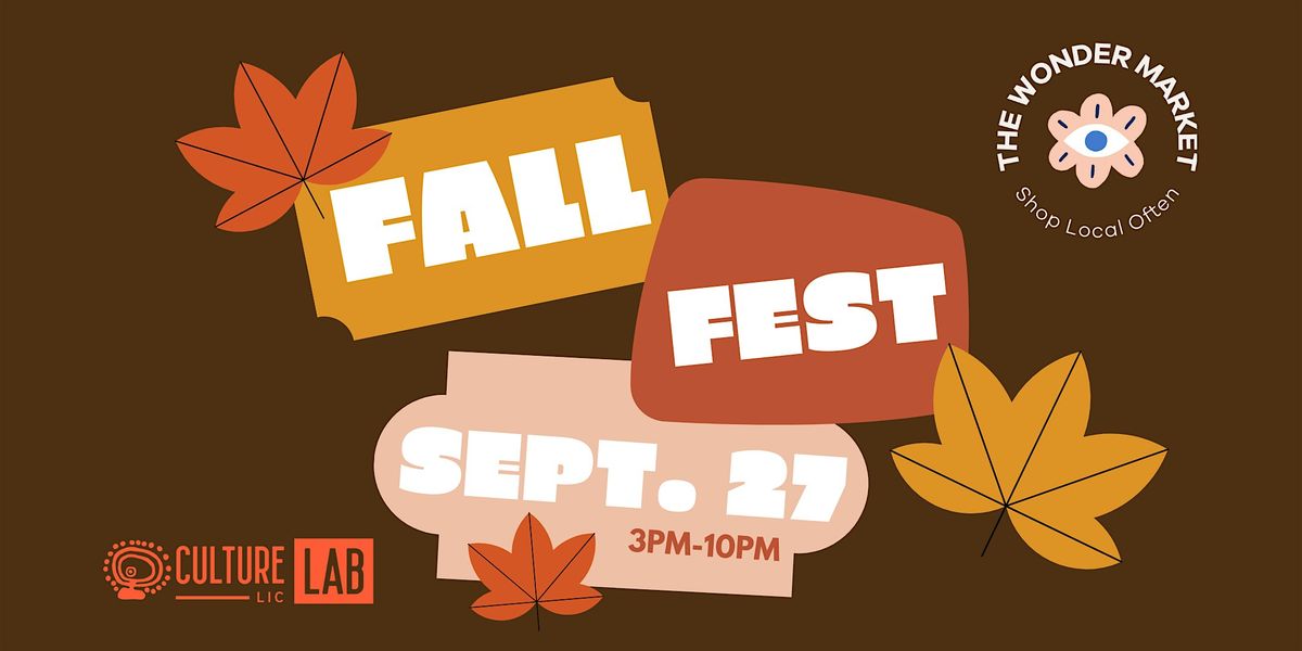 Wonder Market: Fall Fest